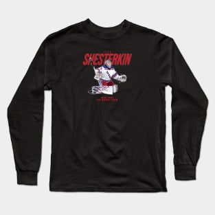 Igor Shesterkin #31 New York Hockey Team Long Sleeve T-Shirt